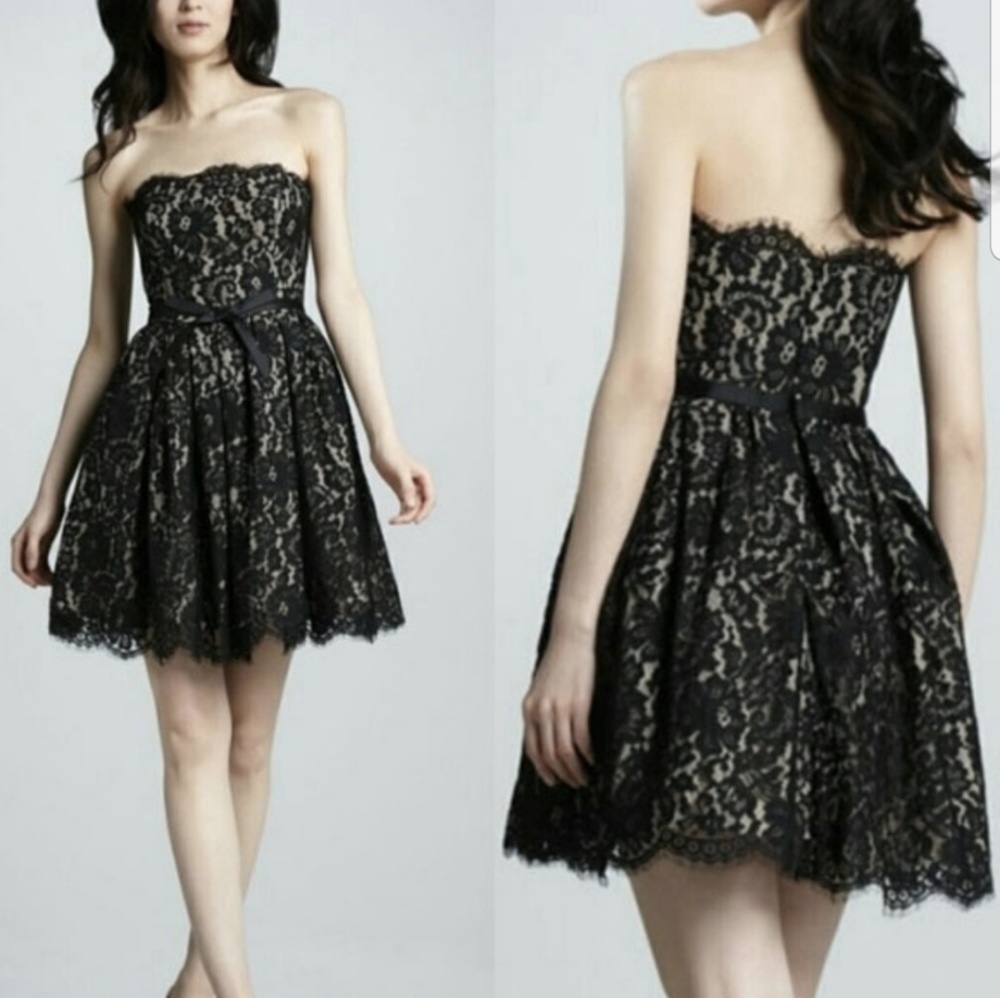 Neiman Marcus Robert Rodriguez lace cocktail Rk